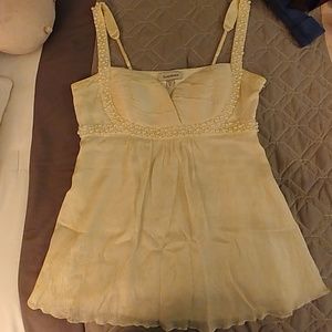 Bebe Pearl Top
